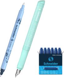 Schneider Set Schneider Easy Pen: Stilou+ Pic + 6 rezerve cerneala, blister, Vernil (4679_RV/VERNIL)