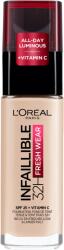 L'Oréal Fond de ten L oreal Paris Infaillible Fresh Wear 32h, 15 - Porcelain, 30ml