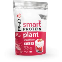 PhD Nutrition Pudra de proteine vegetale cu aroma de capsuni si frisca Smart Protein Plant, 500g, PhD