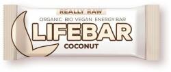Lifefood Baton cu nuca de cocos raw Lifebar Bio, 47g, Lifefood