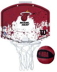 Wilson Mini panou baschet WILSON NBA Team Mia Heat, 28.5 x 24cm (NW.WTBA1302MIA)