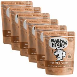 Barking Heads & Meowing Heads BARKING HEADS Top Dog Turkey GRAIN FREE 6 x 300 g