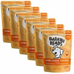 Barking Heads & Meowing Heads BARKING HEADS Bowl Lickin’ Chicken GRAIN FREE 6 x 300 g