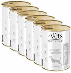 4Vets NATURAL 4Vets Natural Veterinary Exclusive LOW STRESS 6 x 400 g