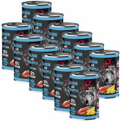 Alpha Spirit Alpha Spirit Dog Wet - Salmon & Pineapple 12 x 400 g