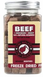 KIWI WALKER Kiwi Walker pui, carne de vită și sfeclă roșie uscate prin congelare 90 g