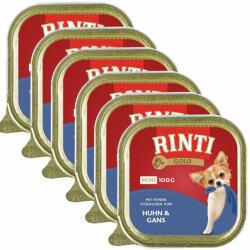 RINTI Rinti Gold Mini Adult konzerv pui şi gâscă 6 x 100 g