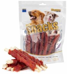  MAGNUM Dog Food Recompense Magnum bastonașe din piele crudă cu rulou de rață 250 g