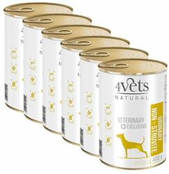 4Vets NATURAL 4Vets Natural Veterinary Exclusive URINARY SUPPORT 6 x 400 g