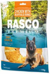 Rasco Rasco Premium Gustare uscată de pui cu inel de bizon 110 g