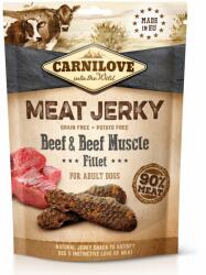 BRIT Carnilove Dog Jerky Carne de Vită cu Filet Mușchi de Vită 100 g