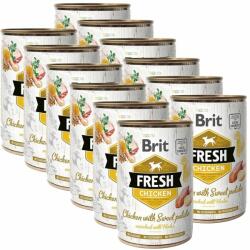 Brit Can Brit Fresh Chicken with Sweet potato 12 x 400 g