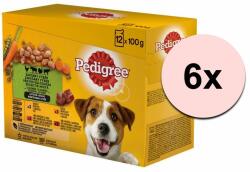 PEDIGREE Pedigree pliculeț cu pui în sos 6 x (12 x 100g)