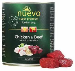 nuevo Conservă NUEVO DOG Junior Chicken & Beef 800 g