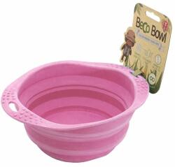 Beco Pets BecoBowl EKO Travel bol pliant pentru călătorii roz, L