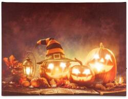 Garthen Falfestmény Happy Haloween 30 x 40 cm 8 LED (DW75022)