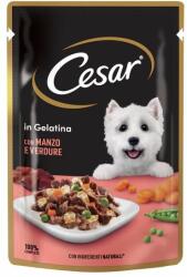 Cesar Cesar pliculeț cu vită și legume 100 g