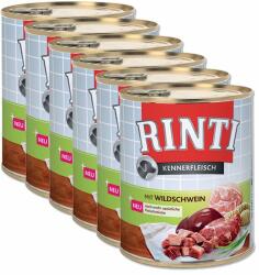 RINTI Conservă RINTI Wild Boar - 6 x 800g