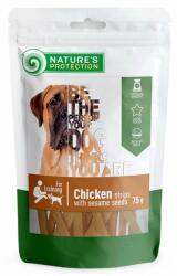 Nature's Protection Natures Protection Snack Dog chicken strips with sesame 75 g