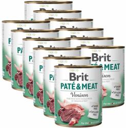 Brit Conservă Brit Paté & Carne de vânat 12 x 800 g