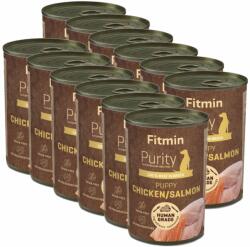 Fitmin Fitmin Purity Puppy Chicken & Salmon 12 x 400 g