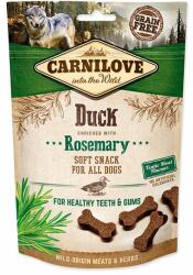  BRIT Carnilove Dog Semi Moist Snack Rață îmbogățită cu Rozmarin 200 g
