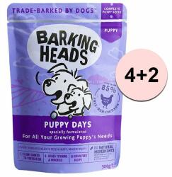 Barking Heads & Meowing Heads BARKING HEADS Puppy Days GRAIN FREE 300g 4+2 GRATUIT