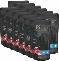 Dolina Noteci Piper Platinum Pure hrană la plic cu carne de miel 12 x 150 g