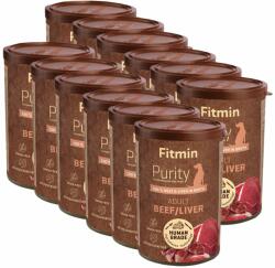 Fitmin Fitmin Purity Adult Beef / Liver 12 x 400 g