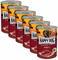 Happy Dog Happy Dog Sensible Pure Africa 6 x 400 g / struț