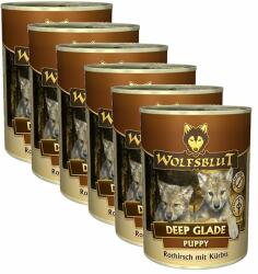 Wolfsblut Conservă WOLFSBLUT Deep Glade PUPPY, 6 x 395 g