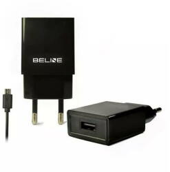 Beline Incarcator de retea Travel charger USB + microUSB 1A black (Beli0008)