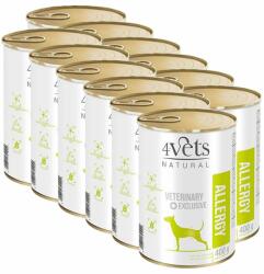 4Vets NATURAL 4Vets Natural Veterinary Exclusive ALLERGY 12 x 400 g