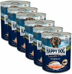 Happy Dog Happy Dog Lachs Pur Norway - 6 x 800 g / somon