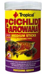 Tropical TROPICAL Cichlid Arowana Medium Sticks, hrană pentru ciclide africane, 1000ml / 360g