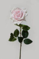 Rózsaszín mű virágzó rózsa 74cm (EWA24448)