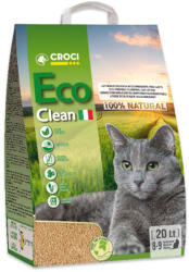 Croci Croci Eco Clean Așternut pentru pisici - 2 x 20 l (cca. 16.4 kg)