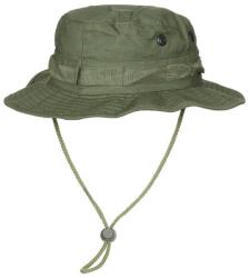 MFH Американска шапка GI Bush Rip stop с шнур за пристягане, OD green (10713B)