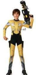 BigBuy Costum Deghizare pentru Copii Robot Galben Mărime 5-6 Ani