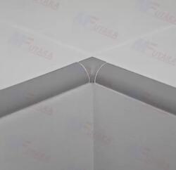 Mapei Profilpas műanyag belső sarokelem 8 mm krémfehér