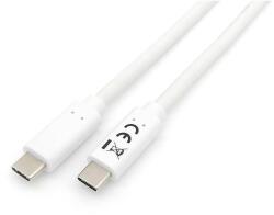 Equip 128361 USB kábel 1 M USB 3.2 Gen 1 (3.1 Gen 1) USB C Fehér (128361) (128361)