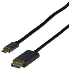 EFB-Elektronik EBUSBC USB-C - DisplayPort 1.4 8K60Hz Kábel 2m - Fekete (EBUSBC-DP14K. 2) (EBUSBC-DP14K.2)