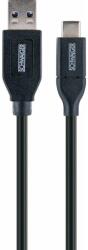 SCHWAIGER USB-Kabel 3.0 St. A->3.1 Type C 0, 5m fekete (LK050C 533)