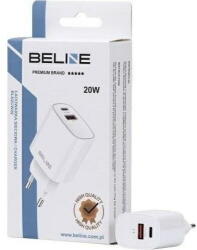 Beline Incarcator de retea Charger 20W USB-C + USB-A white (Beli02160) - pcone