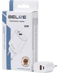 Beline Incarcator de retea USB-C/USB, 20 W, Alb (Beli02160) - pcone