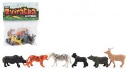 Teddies Animale mini safari ZOO plastic 5-6cm 12 buc la punga (TD00850198)