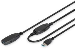 ASSMANN Aktives USB 3.0 Verlängerungskabel, 20 m (DA-73107) (DA-73107)