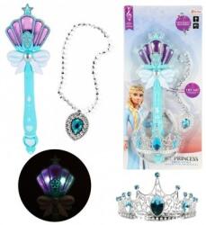 Teddies Szépségkészlet Scepter+korona kiegészítőkkel műanyag Ice Princess (TD00542584)