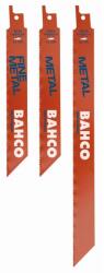 Bahco Orrfűrészlap, fémlemez készlet 130/205mm 14/18/24 TPI 5 db-os - (3940-METAL-SET-5P)
