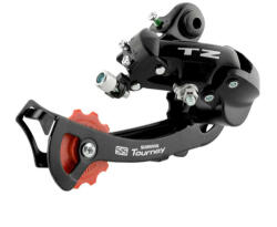 Shimano Tourney RD-TZ500 közepes kanalas hátsó váltó, 6s, fekete, csavaros rögzítésű, OEM kiszerelés